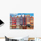 Houses Amsterdam Wall Decal