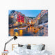 Riomaggiore Fishing Village during Wall Decal