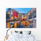 Riomaggiore Fishing Village during Wall Decal