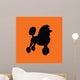 Poodle Icon Wall Mural