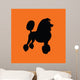 Poodle Icon Wall Mural