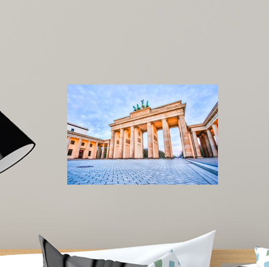 Sunrise Brandenburg Gate Berlin Wall Mural