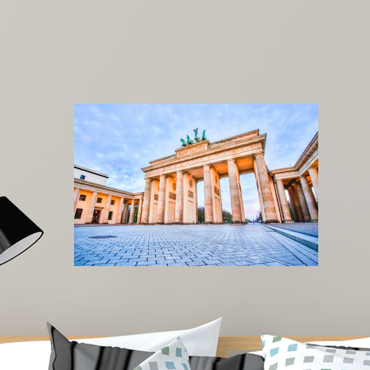 Sunrise Brandenburg Gate Berlin Wall Mural