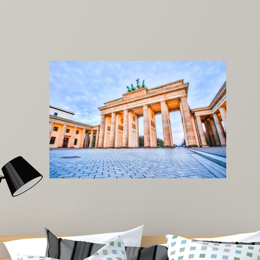 Sunrise Brandenburg Gate Berlin Wall Mural