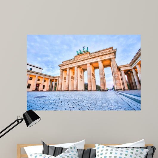 Sunrise Brandenburg Gate Berlin Wall Mural