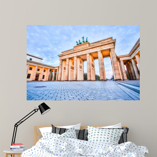 Sunrise Brandenburg Gate Berlin Wall Mural