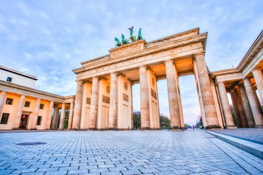 Sunrise Brandenburg Gate Berlin Wall Mural