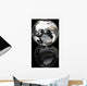 wiireframe metallic globe Wall Mural