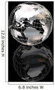 wiireframe metallic globe Wall Mural