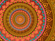 Bright Mandala Wall Mural