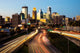 Minneapolis Skyline Sunset Wall Decal