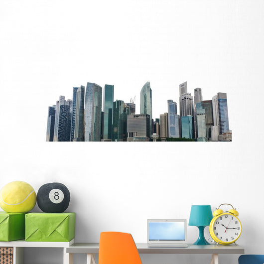 Cityscape Skyline Wall Decal