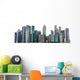 Cityscape Skyline Wall Decal