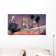Traffic through Los Angeles Wall Mural