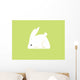 Rabbit icon Wall Mural