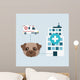 Pet Care Center Service Wall Decal Design 4