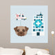 Pet Care Center Service Wall Decal Design 4