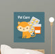Pet Care Center Service Wall Decal Design 3