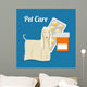 Pet Care Center Service Wall Decal Design 2