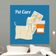 Pet Care Center Service Wall Decal Design 2