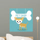 Pet Shop Center Icon Wall Decal Design 3