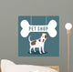 Pet Shop Center Icon Wall Decal Design 2