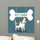 Pet Shop Center Icon Wall Decal Design 2
