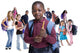 School Kids Diversity Wall Decal