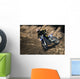 Motocross Rider Creates Large Wall Decal