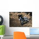 Motocross Rider Creates Large Wall Decal