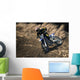 Motocross Rider Creates Large Wall Decal