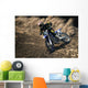 Motocross Rider Creates Large Wall Decal