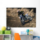 Motocross Rider Creates Large Wall Decal