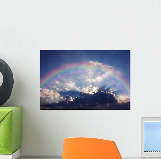 Rainbow Sky Wall Mural