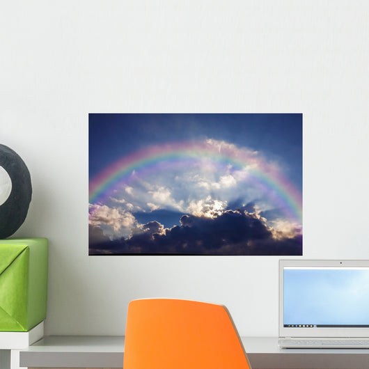 Rainbow Sky Wall Mural