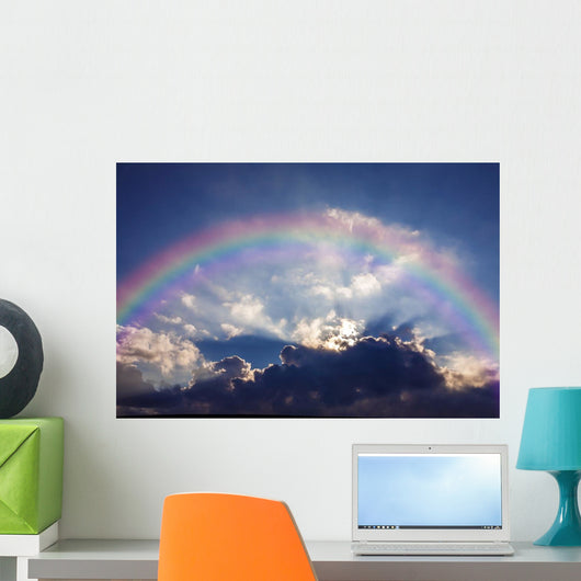 Rainbow Sky Wall Mural