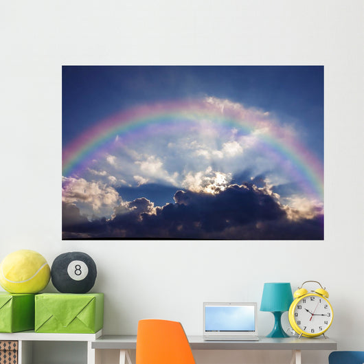Rainbow Sky Wall Mural