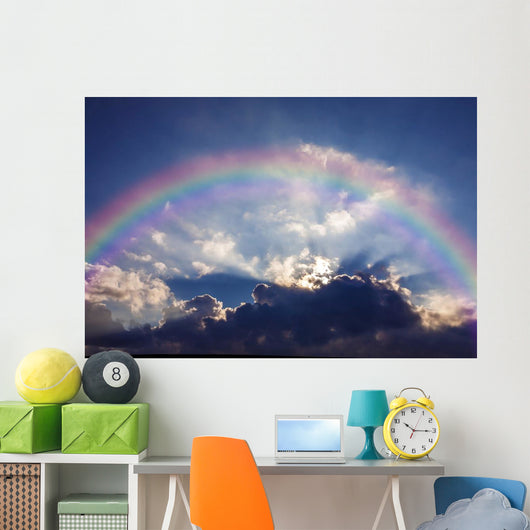 Rainbow Sky Wall Mural