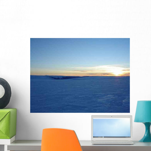 Arctic Sunrise Wall Decal Design 2
