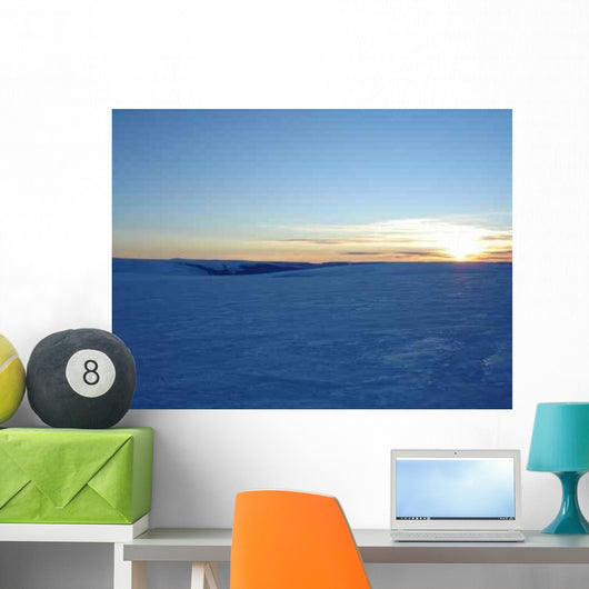 Arctic Sunrise Wall Decal Design 2