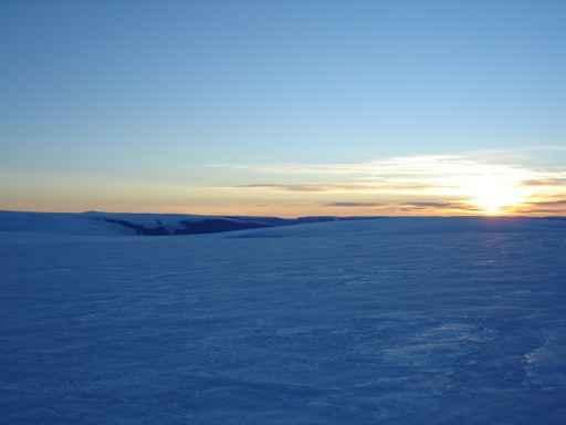 Arctic Sunrise Wall Decal Design 2