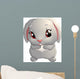 Cute Rabbit Cartoon Wall Mural