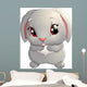 Cute Rabbit Cartoon Wall Mural
