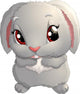 Cute Rabbit Cartoon Wall Mural