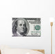 One Hundred Dollar Wall Mural