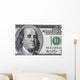 One Hundred Dollar Wall Mural