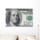 One Hundred Dollar Wall Mural