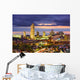 Albany New York Evening Skyline Wall Decal