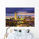 Albany New York Evening Skyline Wall Decal