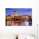 Albany New York Skyline Wall Decal